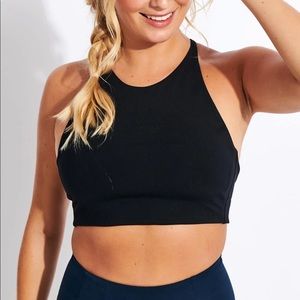 Girlfriend Collective Topanga Bra - Black (M)